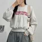 Sudadera Oversize con Bordado Frontal – Estilo Urbano | Talla S