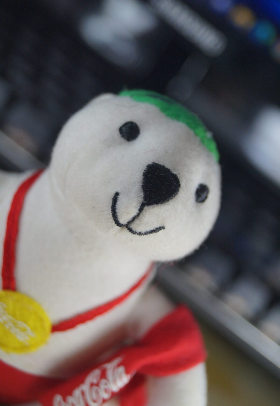 Mini peluche osito deportivo con medalla ❤️ pequeño - 2do uso